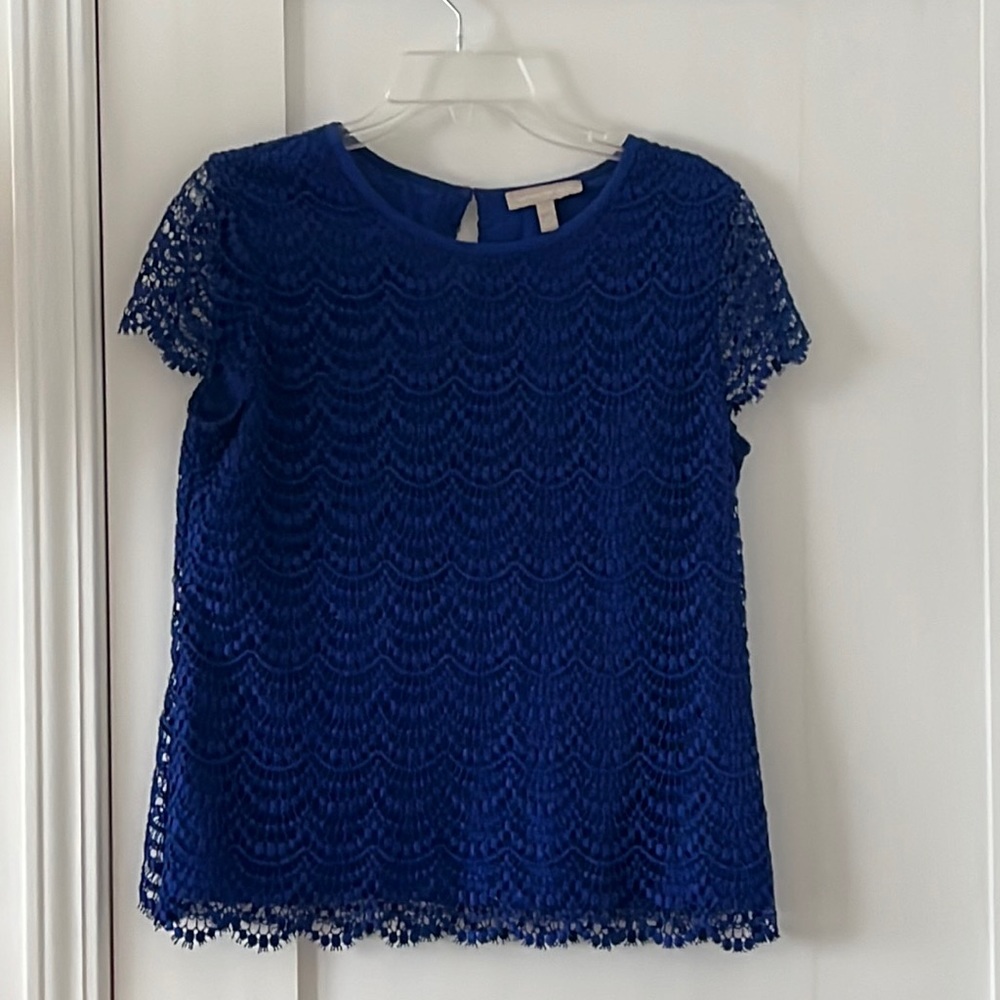 Banana Republic Scallop Lace Top